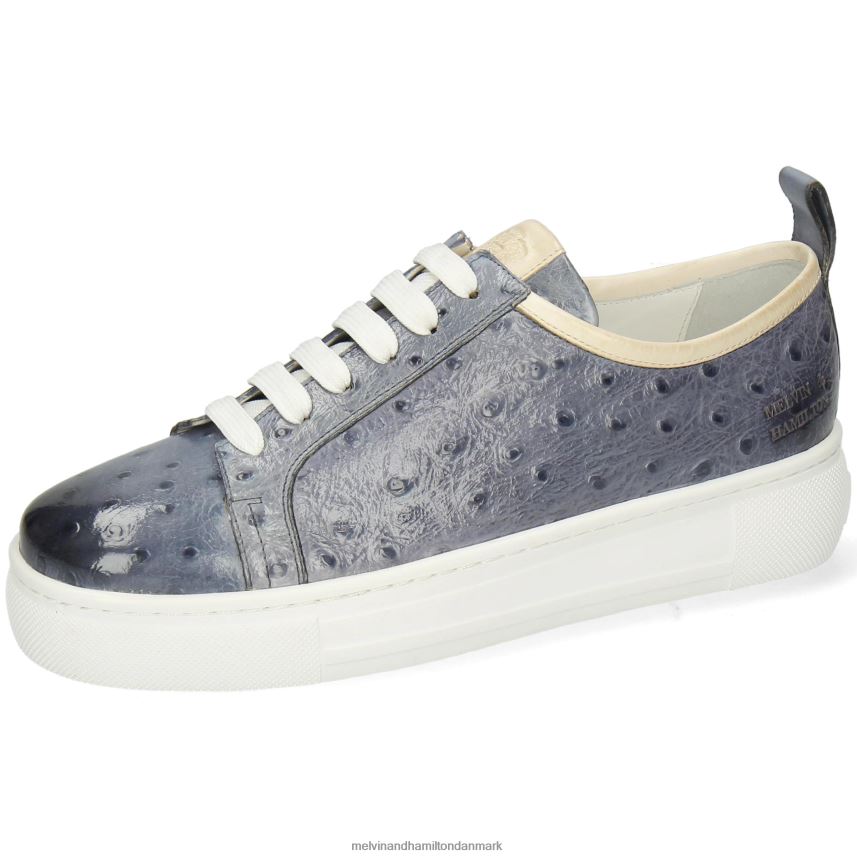 Kvinder Melvin & Hamilton rav 6 grå sneakers A28X661806