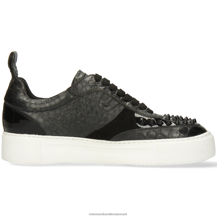 Kvinder Melvin & Hamilton rav 9 sort sneakers A28X661797