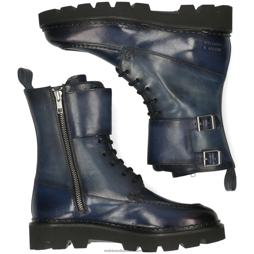 Kvinder Melvin & Hamilton jade 37 blå støvler A28X661147