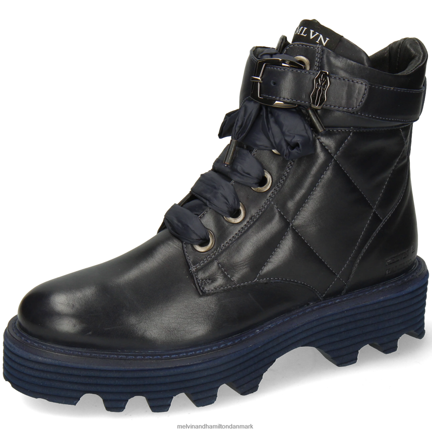 Kvinder Melvin & Hamilton leonie 11 blå støvler A28X661253