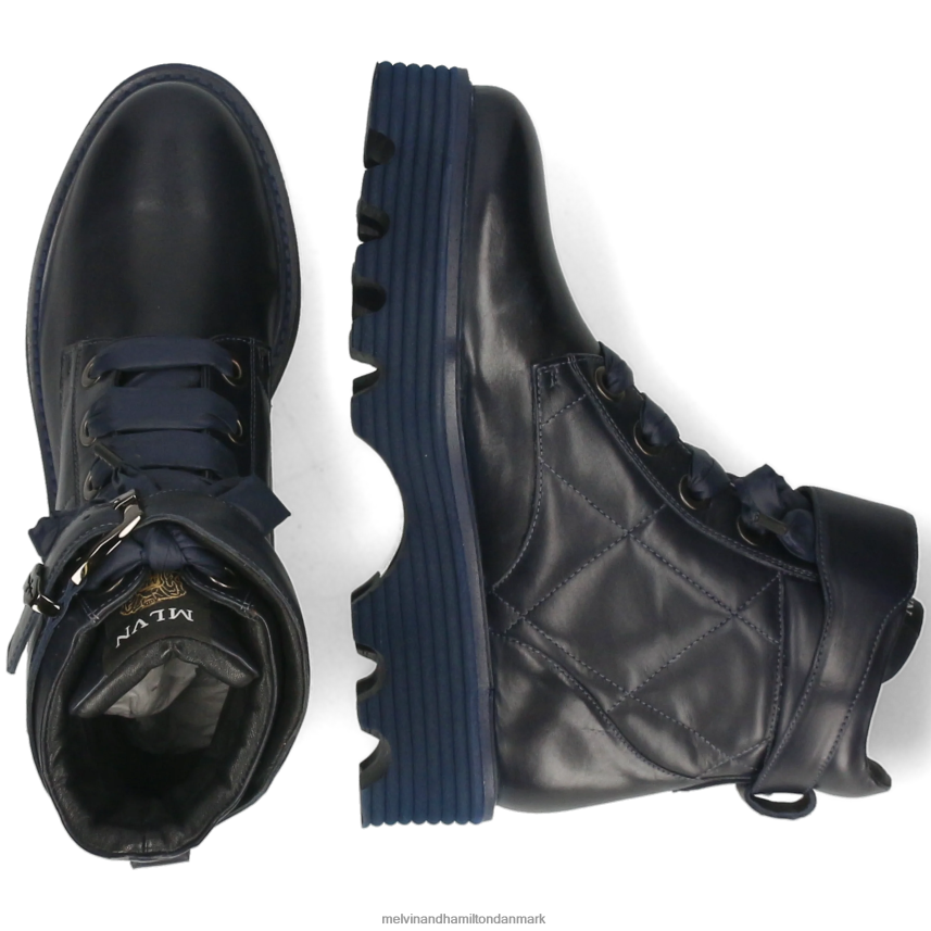 Kvinder Melvin & Hamilton leonie 11 blå støvler A28X661253