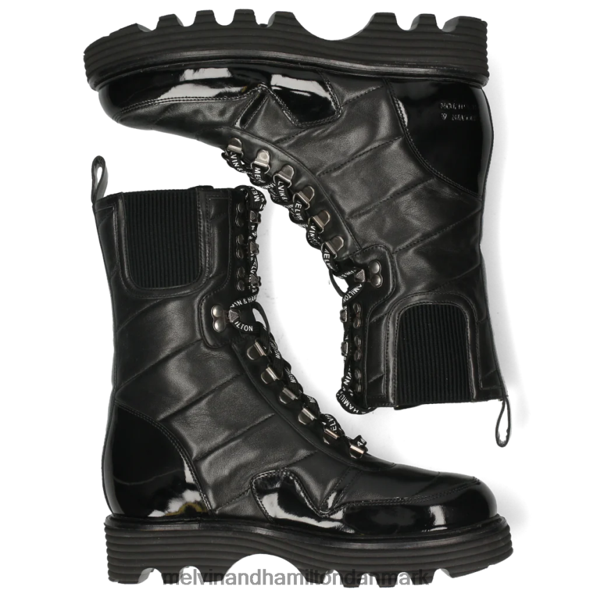 Kvinder Melvin & Hamilton leonie 16 sort støvler A28X661165