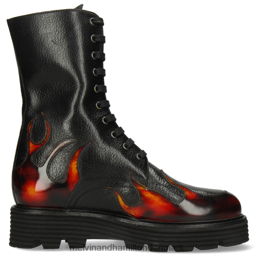 Kvinder Melvin & Hamilton leonie 19 sort støvler A28X661150