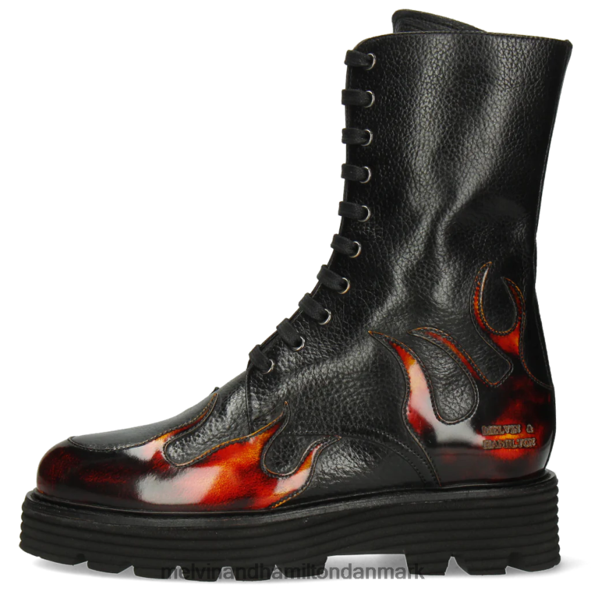 Kvinder Melvin & Hamilton leonie 19 sort støvler A28X661150