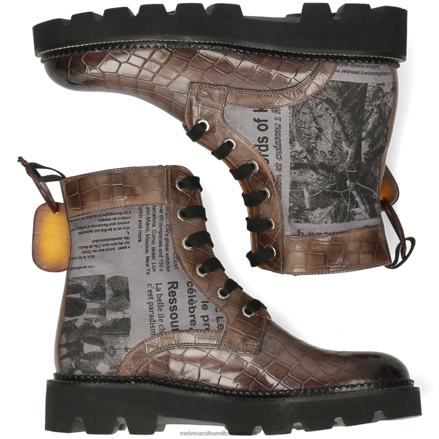 Kvinder Melvin & Hamilton maria 7 grå støvler A28X661196