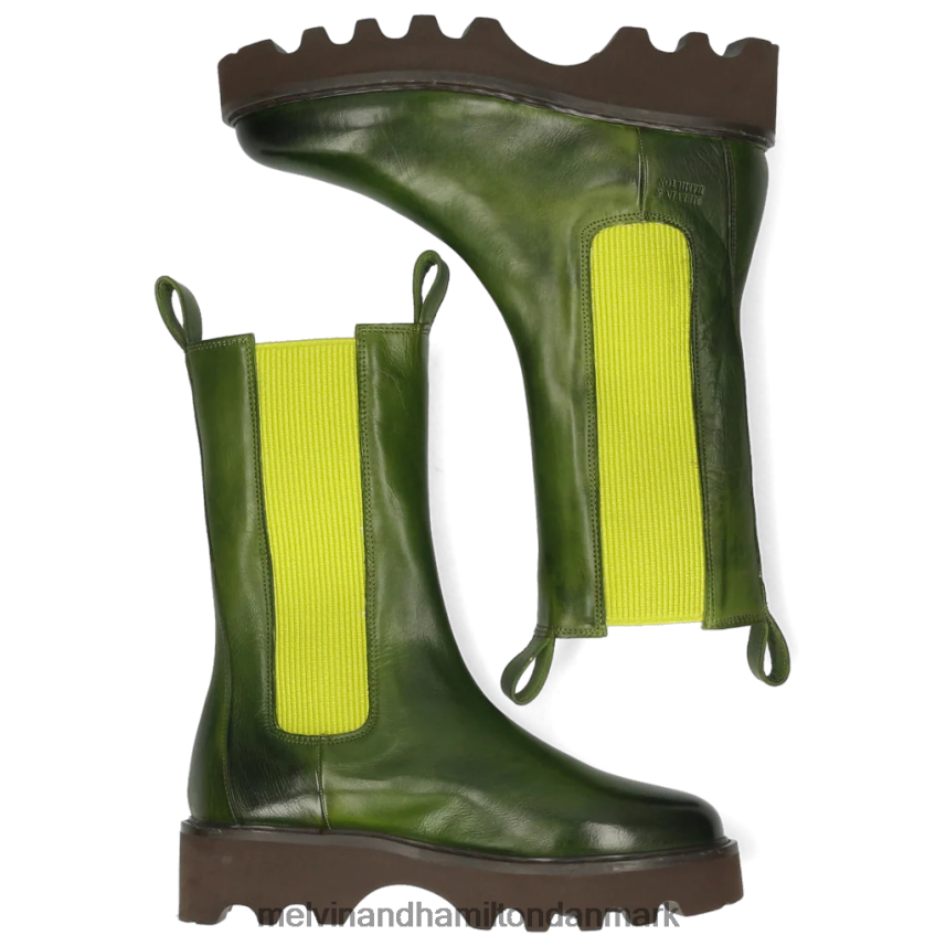 Kvinder Melvin & Hamilton megan 14 grøn støvler A28X661257