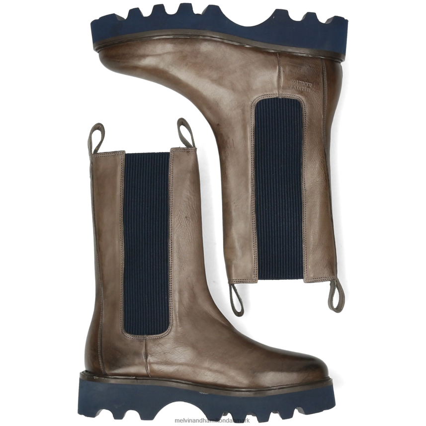 Kvinder Melvin & Hamilton megan 14 grå støvler A28X661234