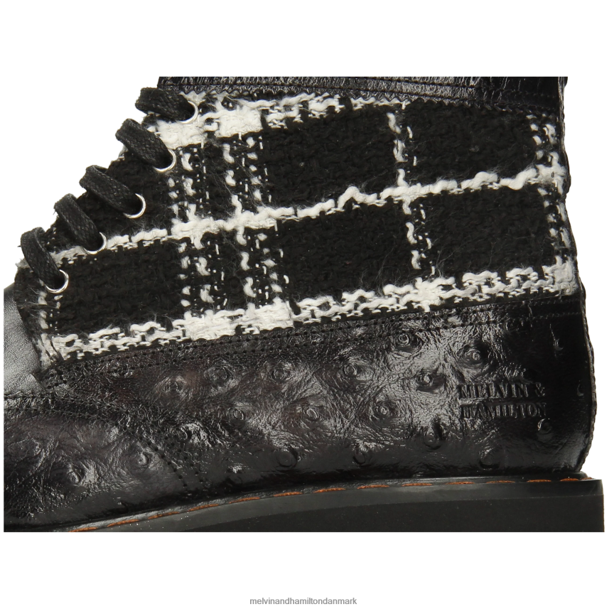 Kvinder Melvin & Hamilton megan 38 sort støvler A28X661187