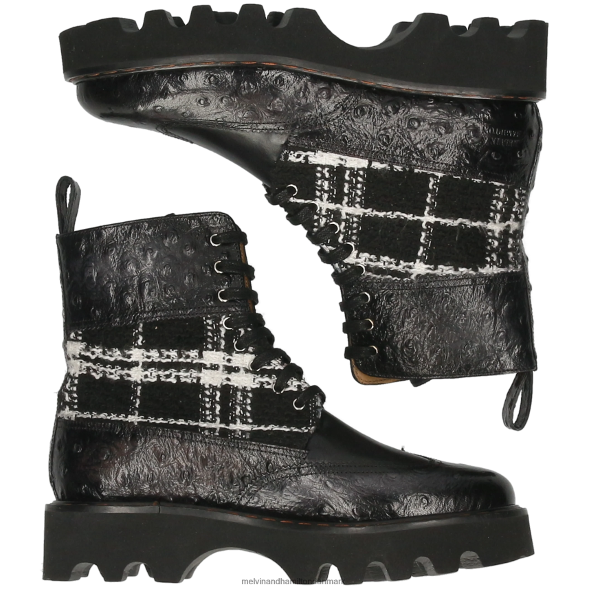 Kvinder Melvin & Hamilton megan 38 sort støvler A28X661187