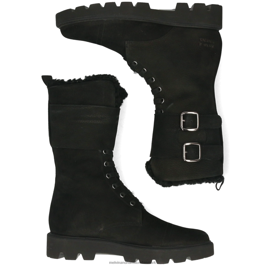 Kvinder Melvin & Hamilton selina 50 sort støvler A28X661184