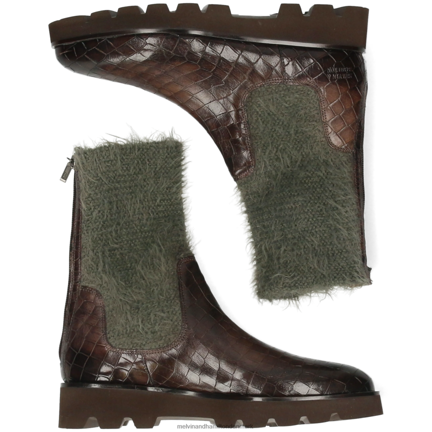 Kvinder Melvin & Hamilton susan 69 kaki støvler A28X661235