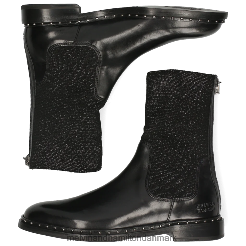 Kvinder Melvin & Hamilton susan 69 sort støvler A28X661192
