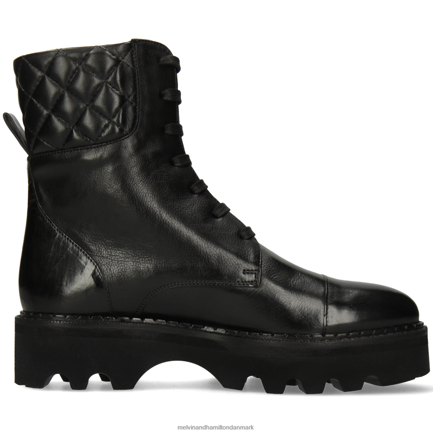 Kvinder Melvin & Hamilton sybille 12 sort støvler A28X661153