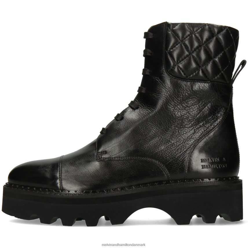 Kvinder Melvin & Hamilton sybille 12 sort støvler A28X661153