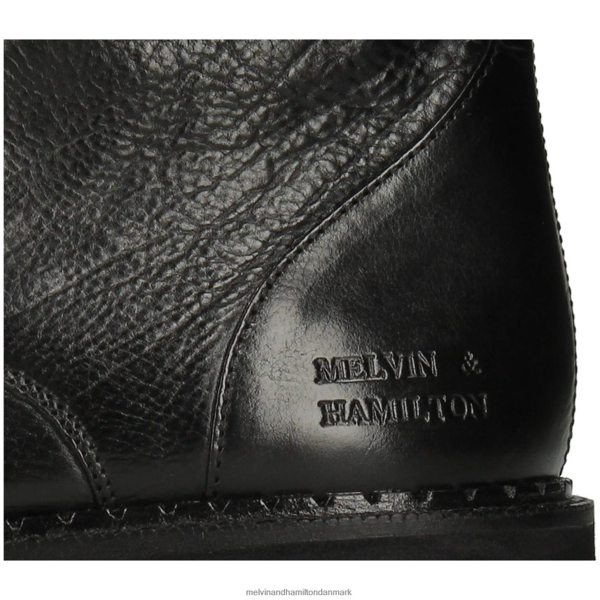 Kvinder Melvin & Hamilton sybille 12 sort støvler A28X661153