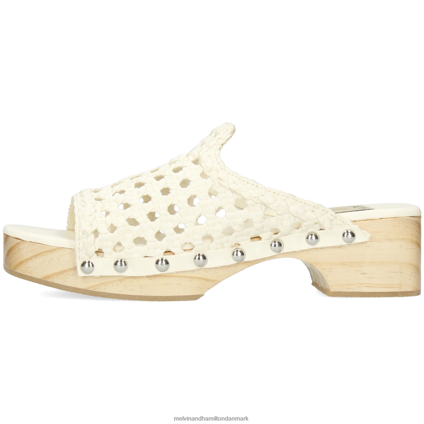 Kvinder Melvin & Hamilton maria 1 hvid træsko A28X661983