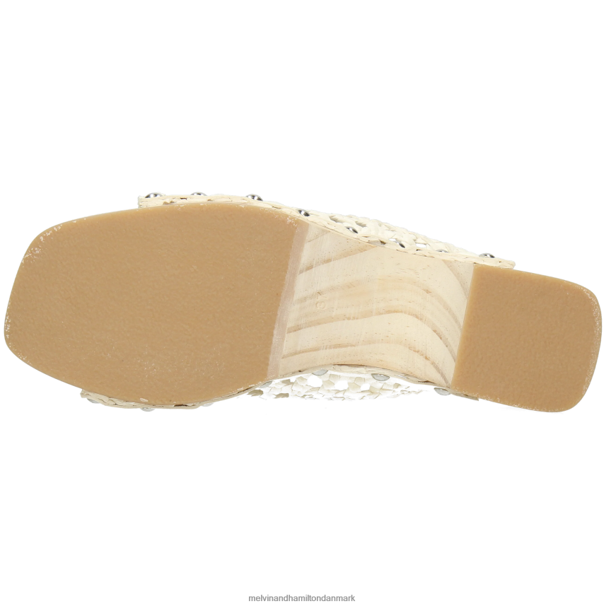 Kvinder Melvin & Hamilton maria 1 hvid træsko A28X661983