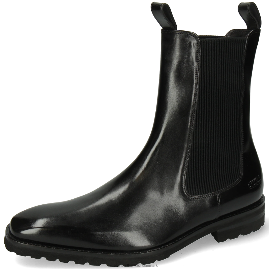 Mænd Melvin & Hamilton Clark 49 sort ankelstøvler A28X6656