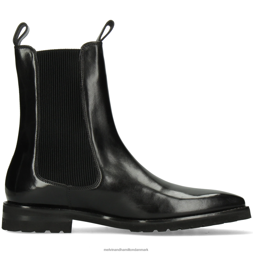 Mænd Melvin & Hamilton Clark 49 sort ankelstøvler A28X6656