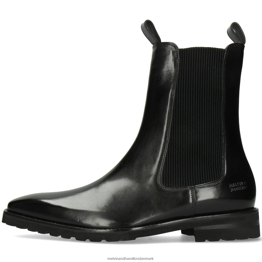 Mænd Melvin & Hamilton Clark 49 sort ankelstøvler A28X6656