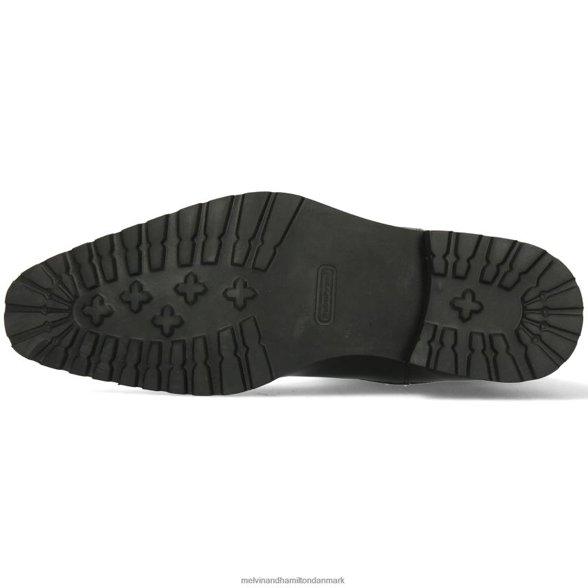 Mænd Melvin & Hamilton Clark 49 sort ankelstøvler A28X6656