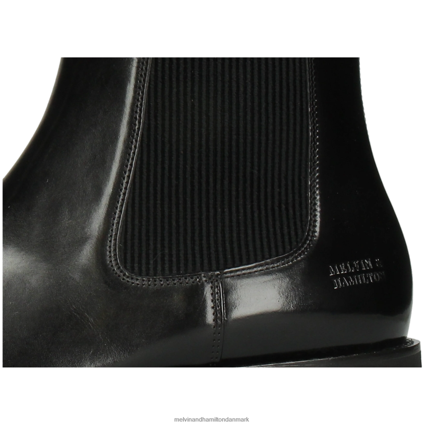 Mænd Melvin & Hamilton Clark 49 sort ankelstøvler A28X6656