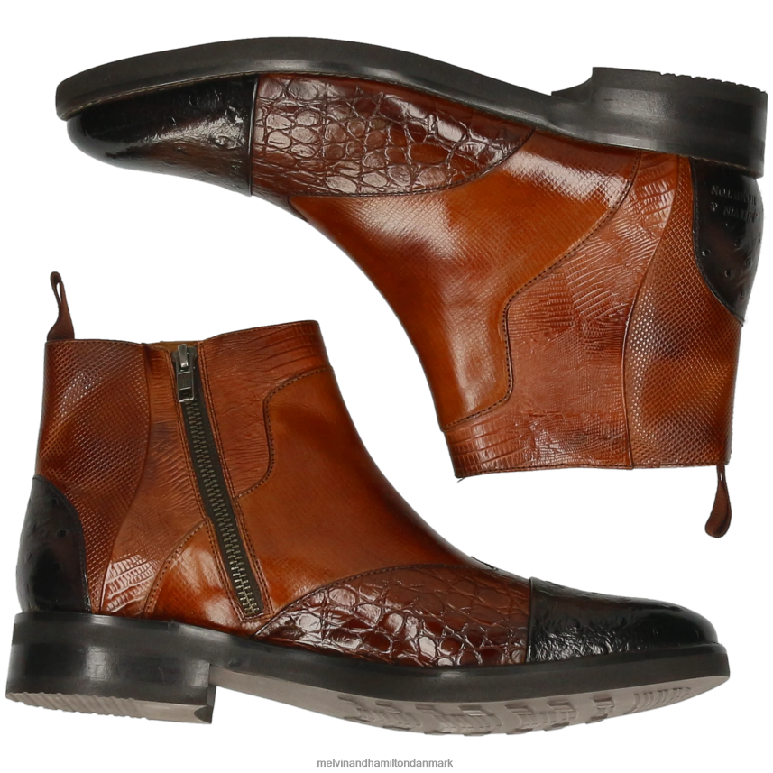 Mænd Melvin & Hamilton Henrik 29 Brun ankelstøvler A28X6676