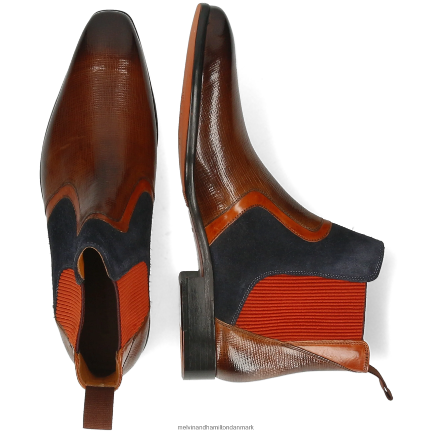 Mænd Melvin & Hamilton Lewis 26 Brun ankelstøvler A28X66115