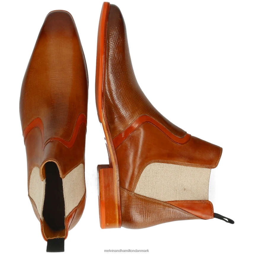 Mænd Melvin & Hamilton Lewis 26 Brun ankelstøvler A28X662