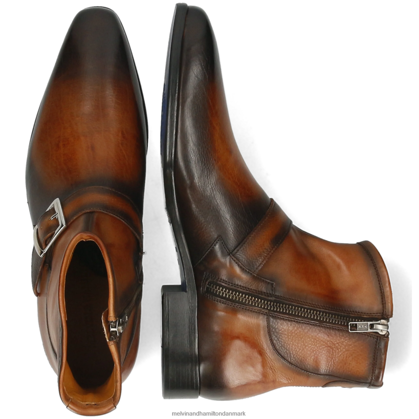 Mænd Melvin & Hamilton Lewis 50 Brun ankelstøvler A28X66149