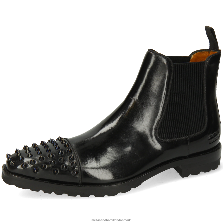 Mænd Melvin & Hamilton Lewis 57 sort ankelstøvler A28X6678