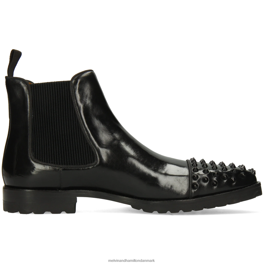 Mænd Melvin & Hamilton Lewis 57 sort ankelstøvler A28X6678