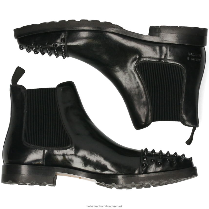 Mænd Melvin & Hamilton Lewis 57 sort ankelstøvler A28X6678