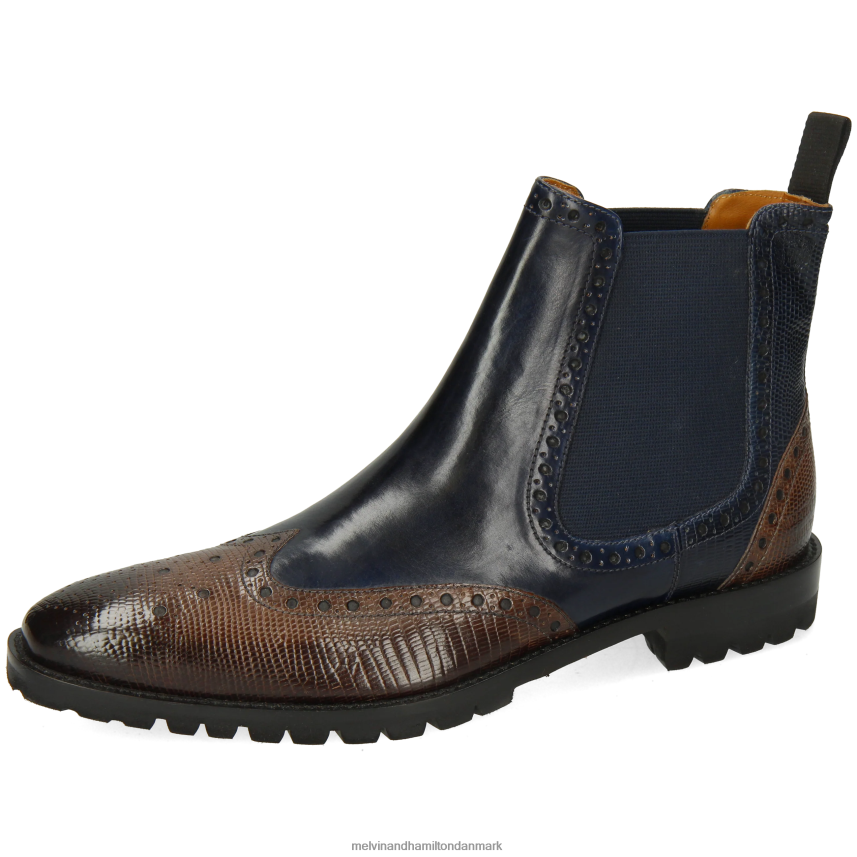 Mænd Melvin & Hamilton Martin 5 blå ankelstøvler A28X6619