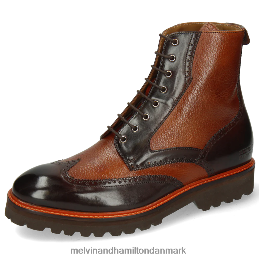 Mænd Melvin & Hamilton Mattæus 43 Brun ankelstøvler A28X66118