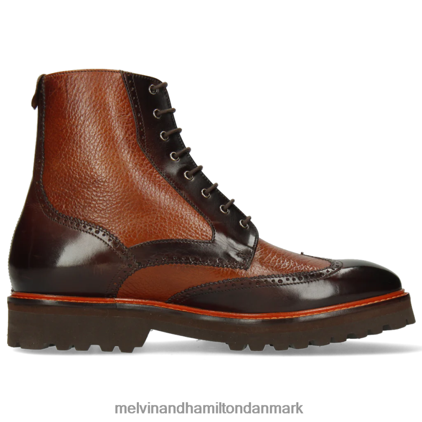 Mænd Melvin & Hamilton Mattæus 43 Brun ankelstøvler A28X66118