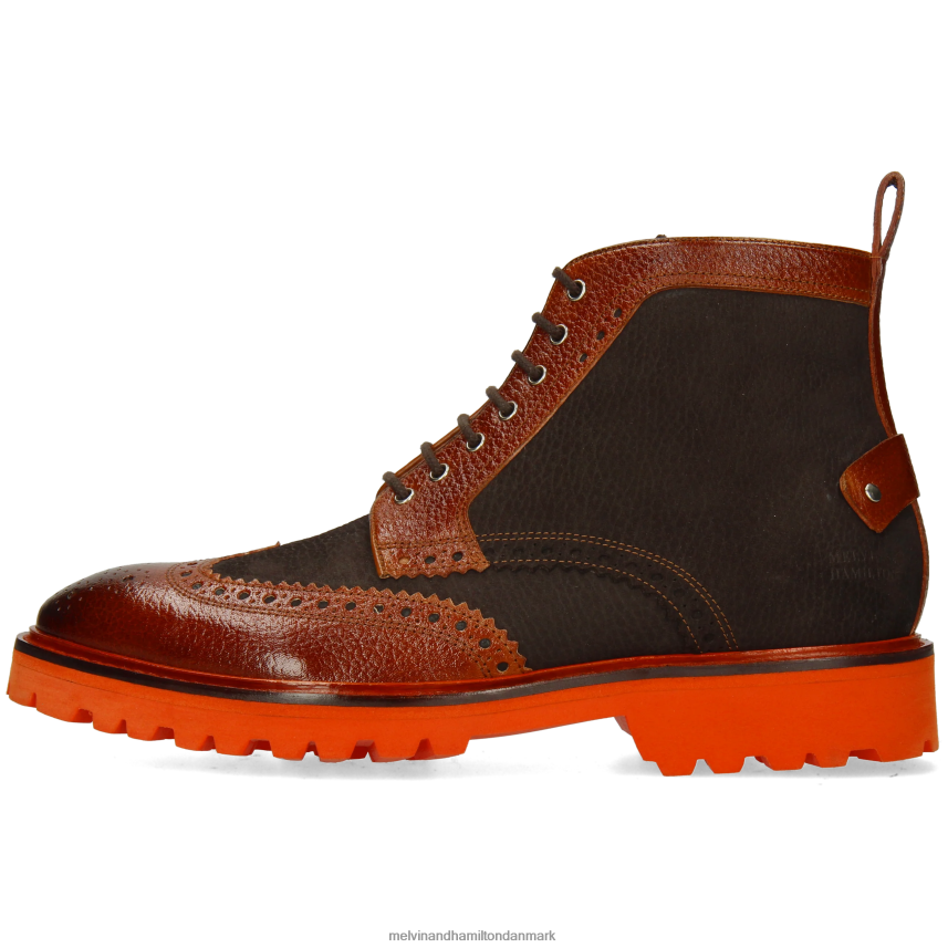 Mænd Melvin & Hamilton Mattæus 48 Brun ankelstøvler A28X6697