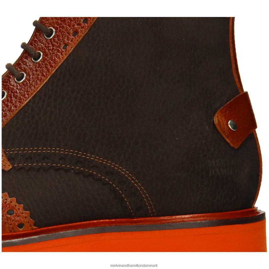 Mænd Melvin & Hamilton Mattæus 48 Brun ankelstøvler A28X6697