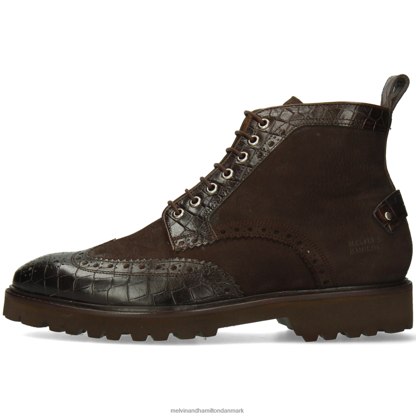 Mænd Melvin & Hamilton Mattæus 48 Brun ankelstøvler A28X6698