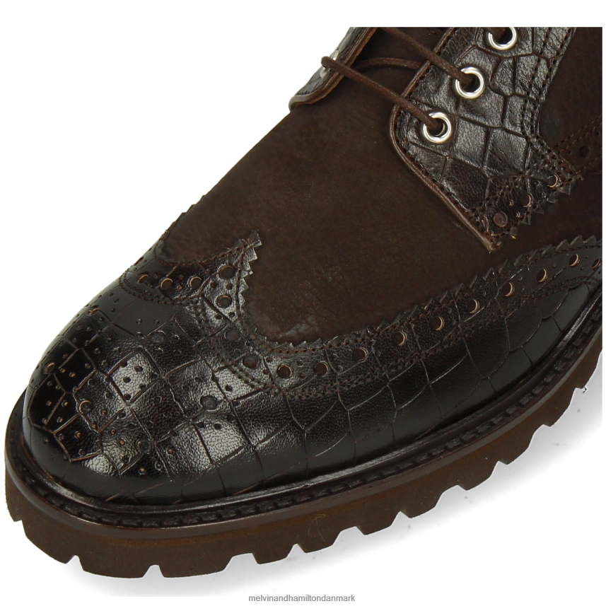 Mænd Melvin & Hamilton Mattæus 48 Brun ankelstøvler A28X6698