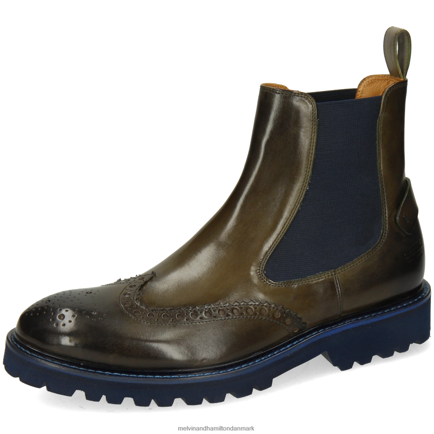 Mænd Melvin & Hamilton Mattæus 49 kaki ankelstøvler A28X6682