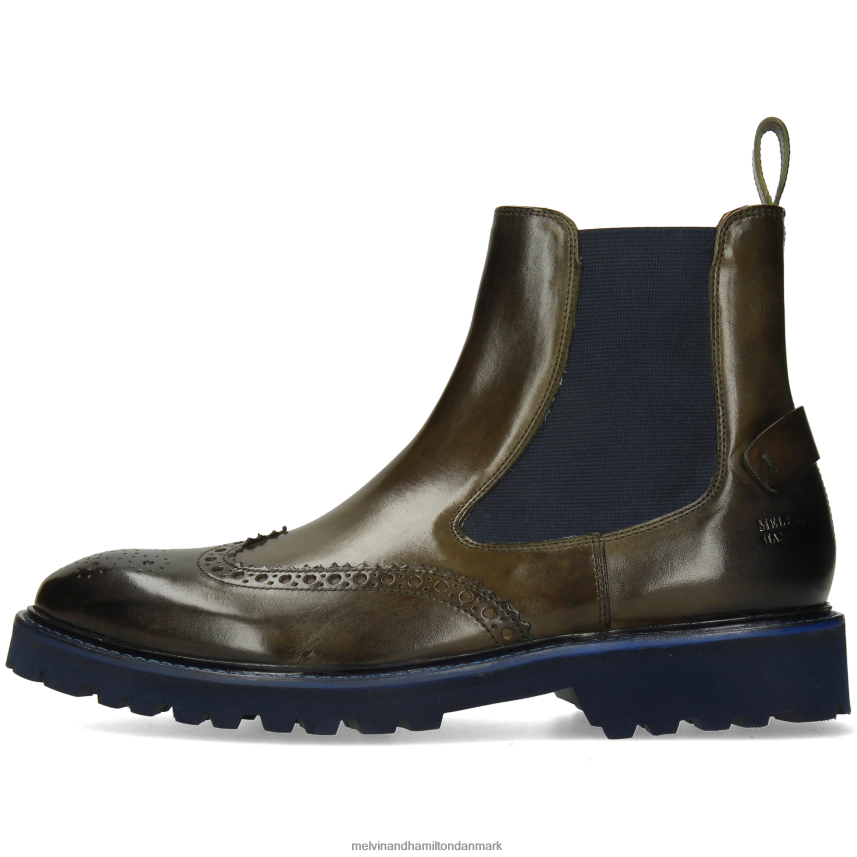 Mænd Melvin & Hamilton Mattæus 49 kaki ankelstøvler A28X6682