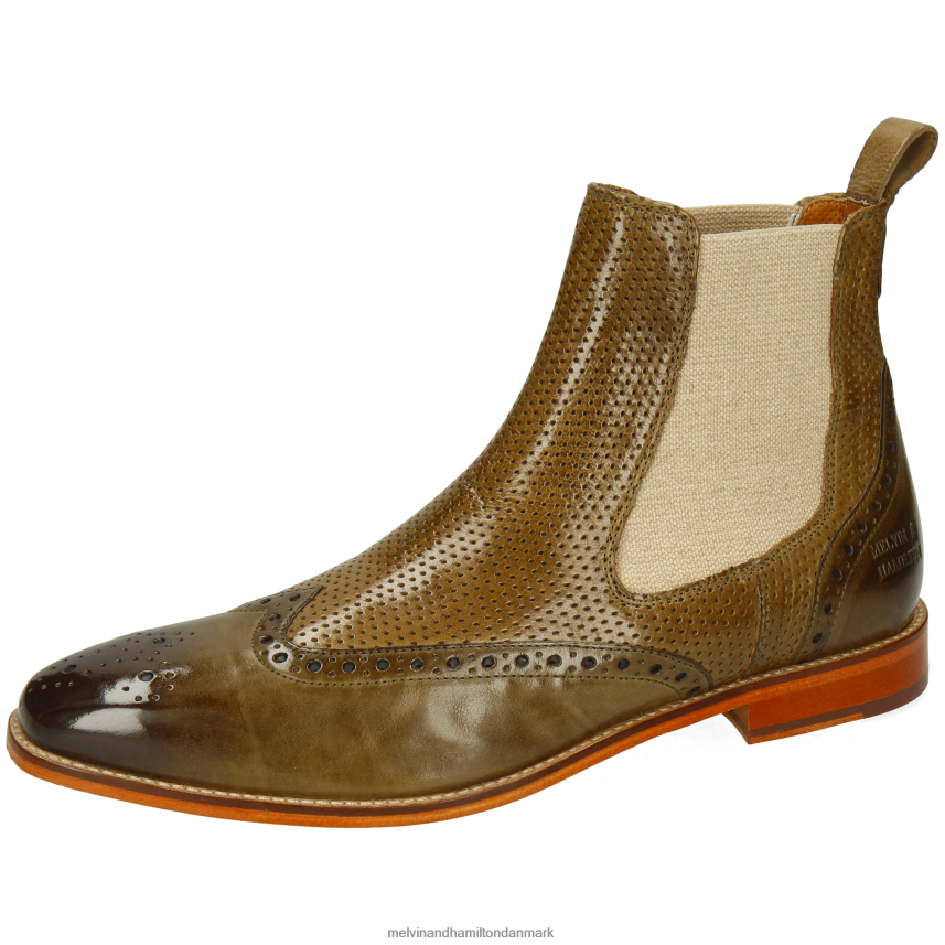 Mænd Melvin & Hamilton alex 9 kaki ankelstøvler A28X6648