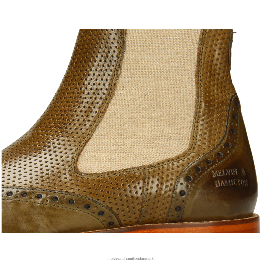 Mænd Melvin & Hamilton alex 9 kaki ankelstøvler A28X6648