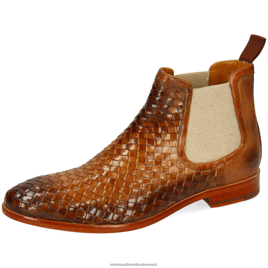 Mænd Melvin & Hamilton brad 6 lysebrun ankelstøvler A28X6614
