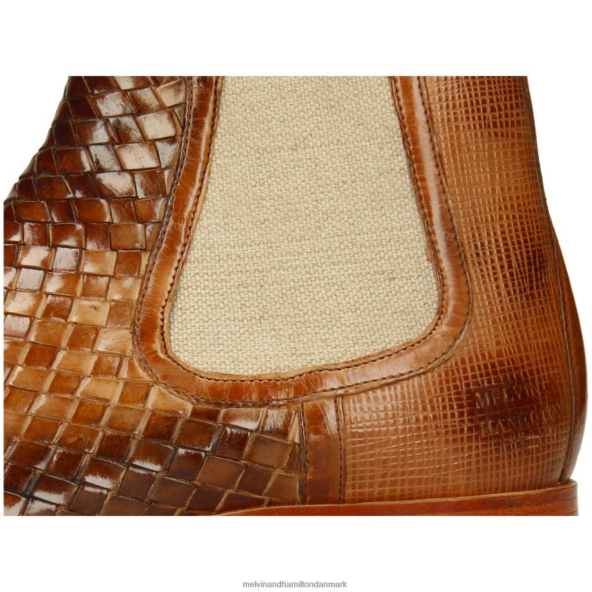 Mænd Melvin & Hamilton brad 6 lysebrun ankelstøvler A28X6614