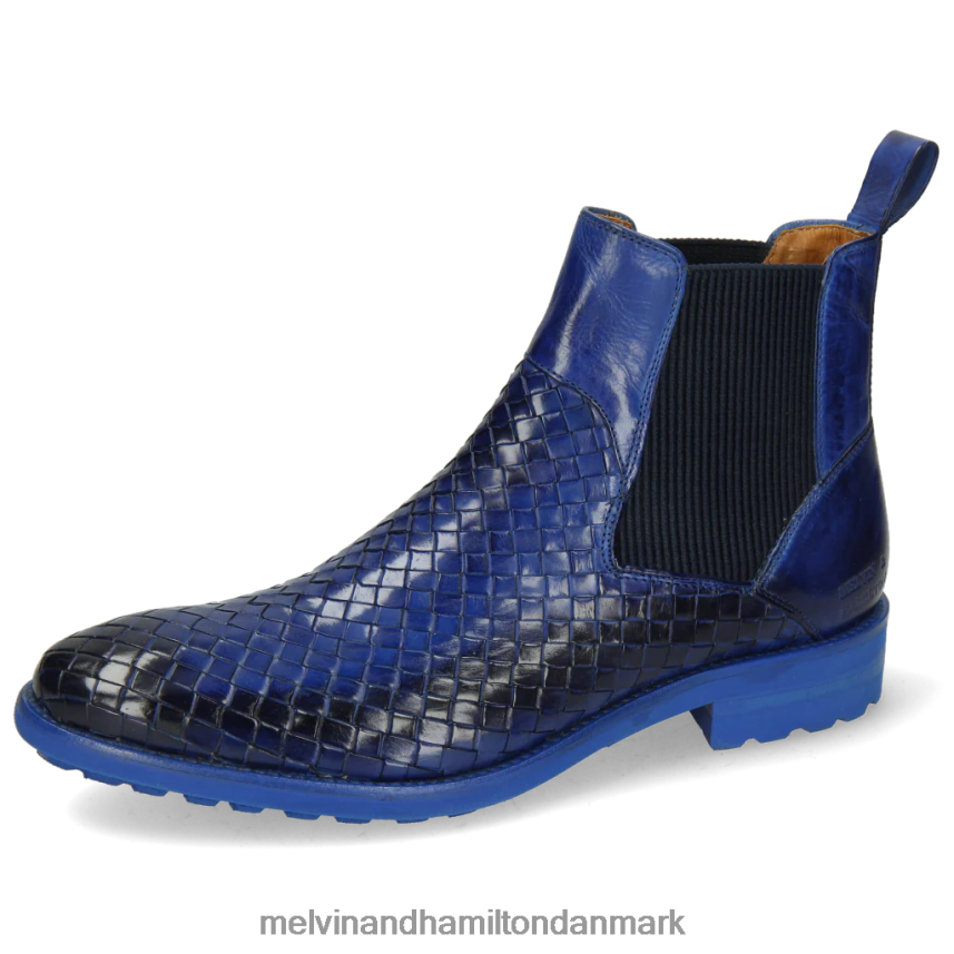 Mænd Melvin & Hamilton brad 9 blå ankelstøvler A28X66128