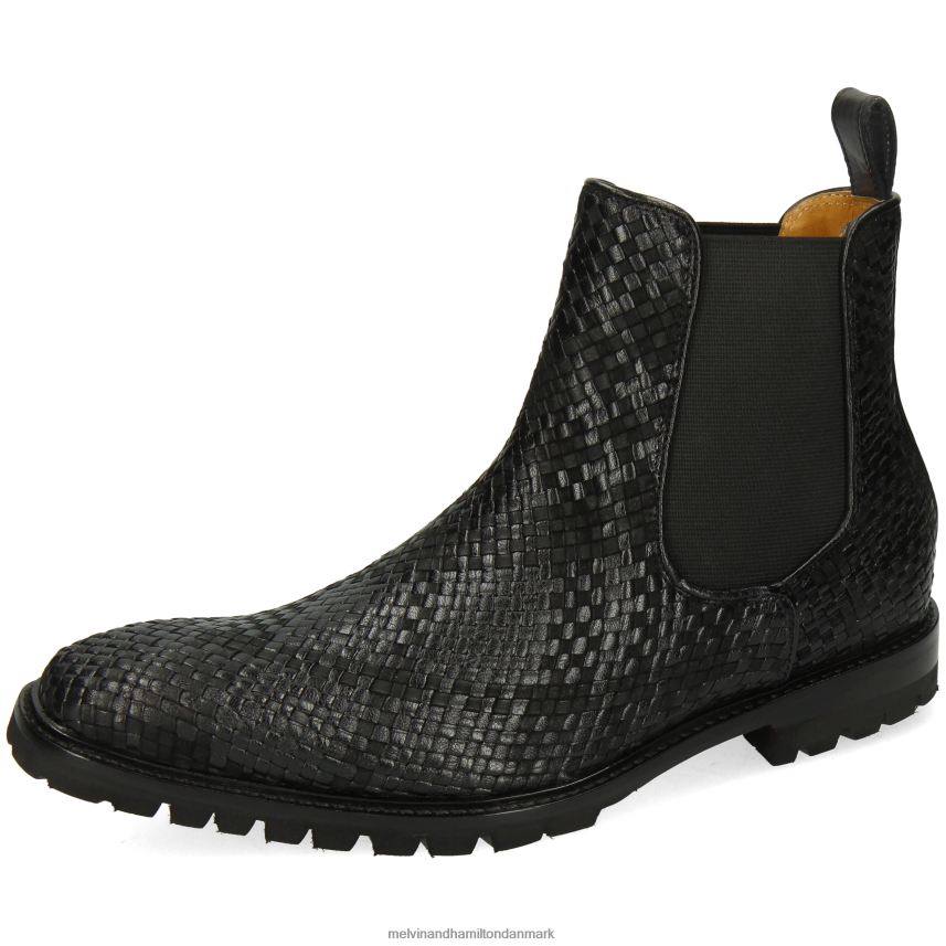 Mænd Melvin & Hamilton carlo 5 sort ankelstøvler A28X66122