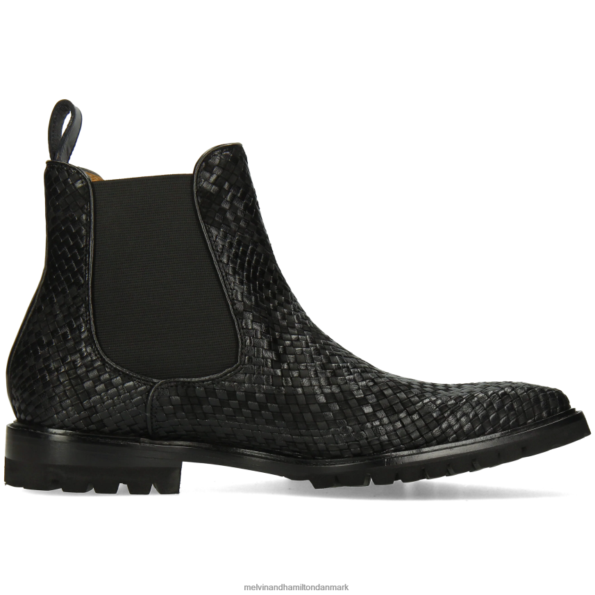 Mænd Melvin & Hamilton carlo 5 sort ankelstøvler A28X66122