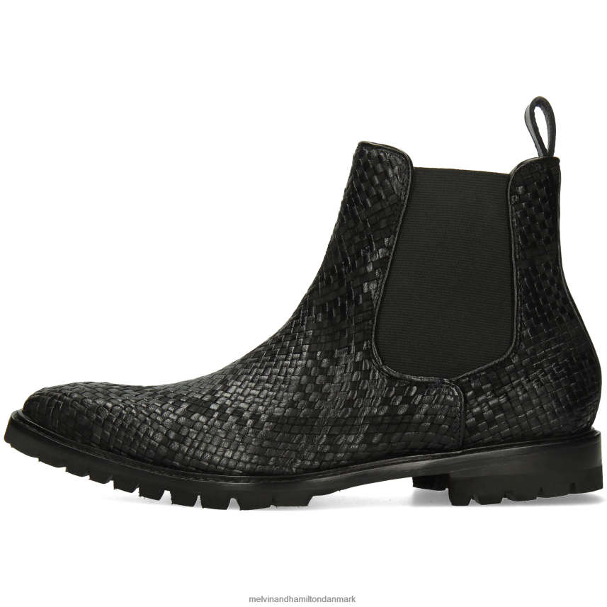 Mænd Melvin & Hamilton carlo 5 sort ankelstøvler A28X66122